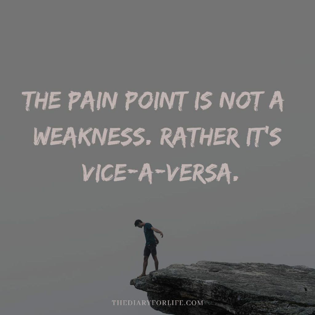 Triste citações sobre a dor