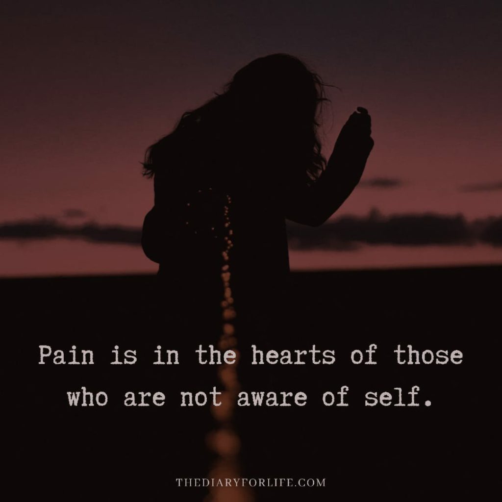 sorgliga citat om smärta