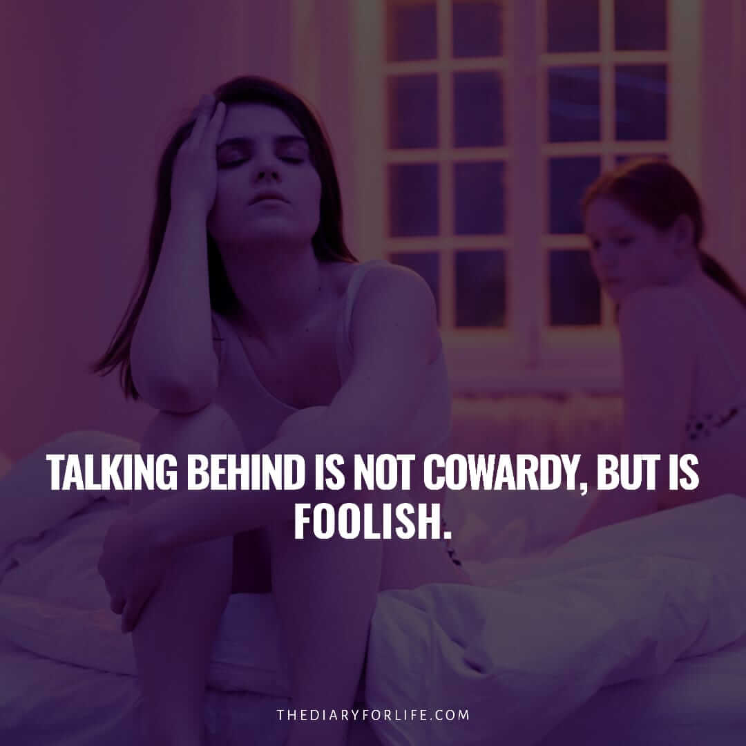 100+ Quotes About People Talking About You Behind Your Back