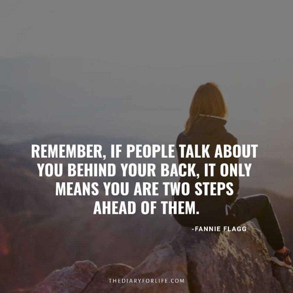 quotes about people talking about you behind your back