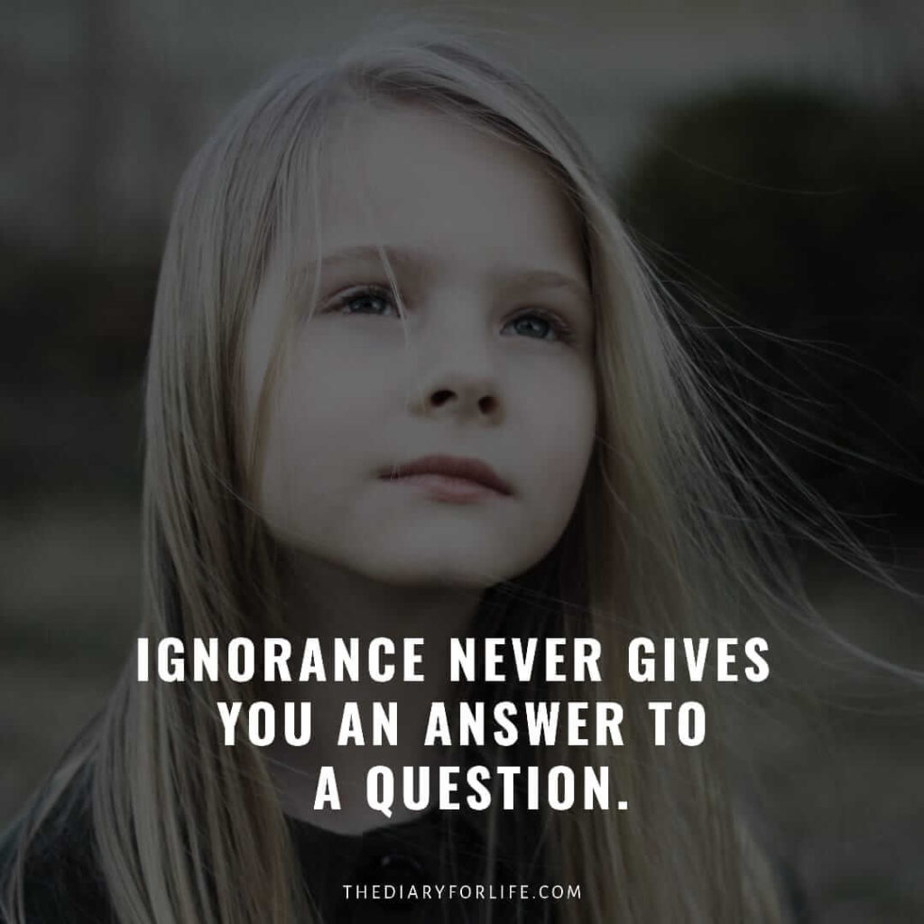 quotes on ignorance in love
