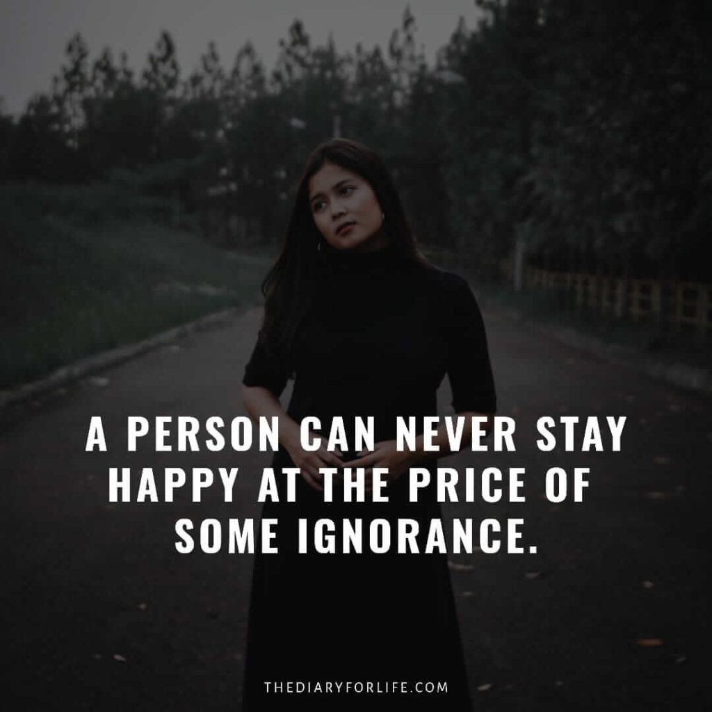 quotes on ignorance in love