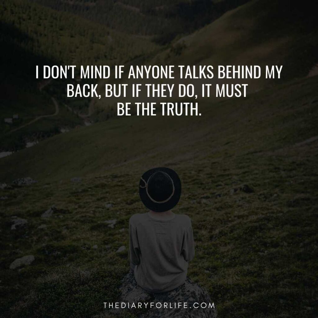 quotes about people talking about you behind your back