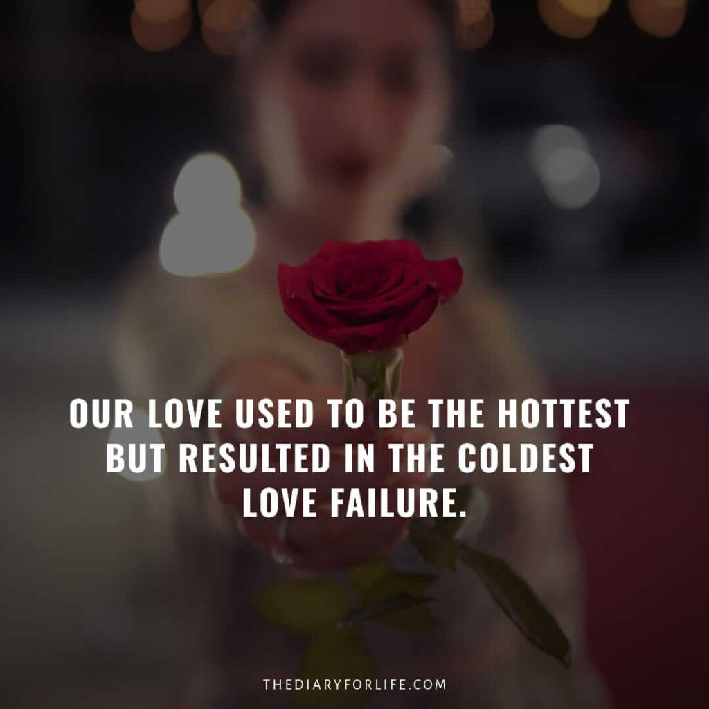 love failure quotes for girls