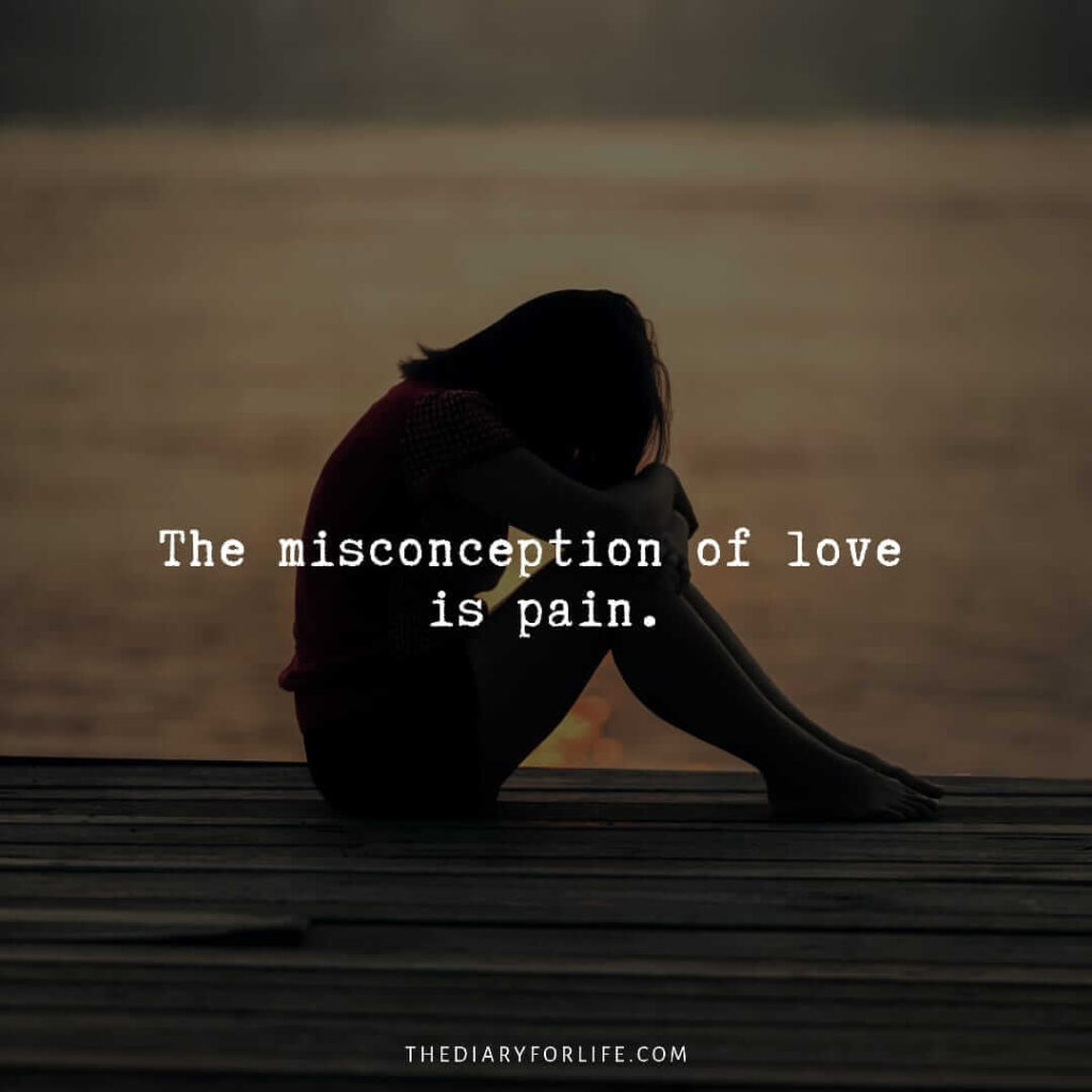 love pain quotes