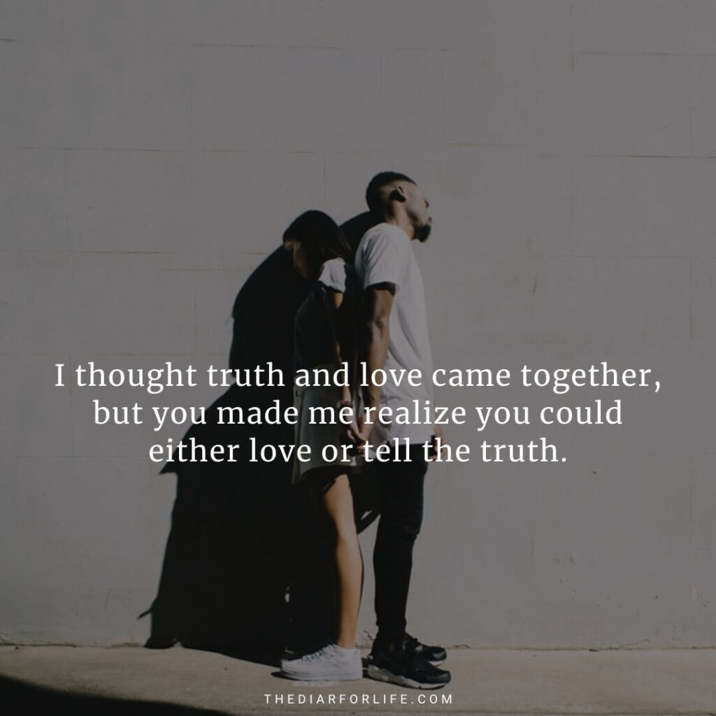 quotes about lies in relationships