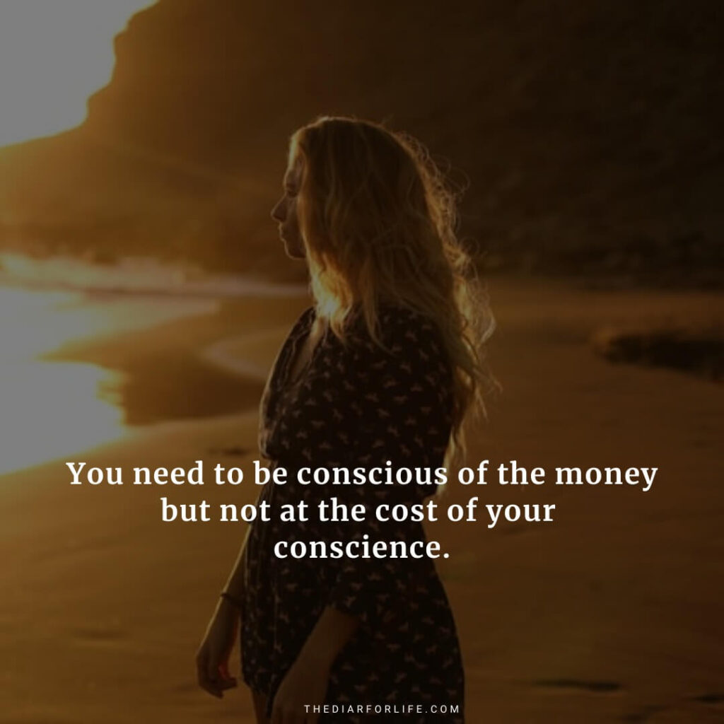 money is not everything quotes