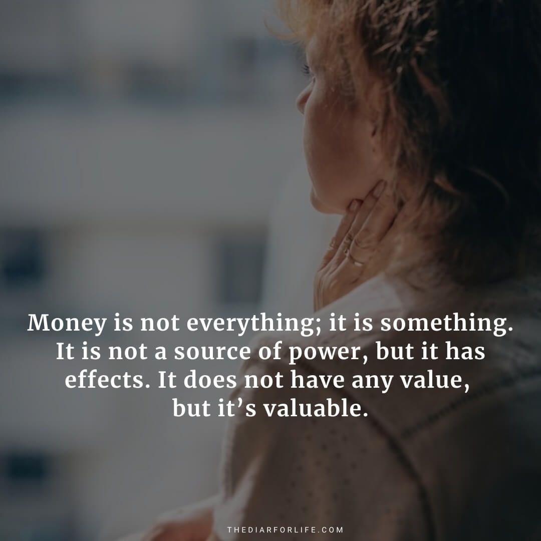money is not everything presentation