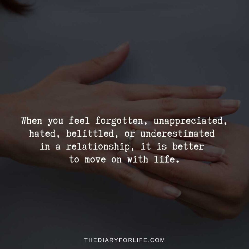 quotes about not being appreciated