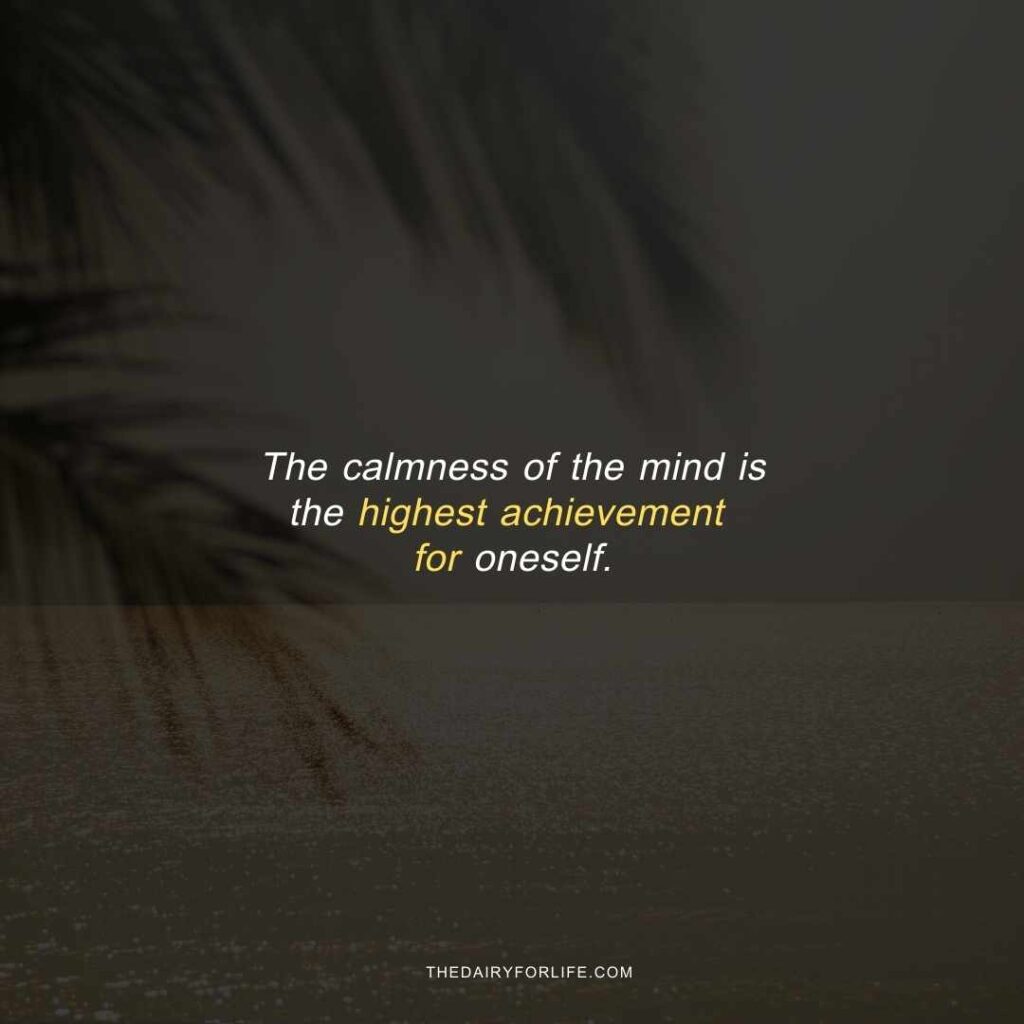 Quotations On Peace Of Mind