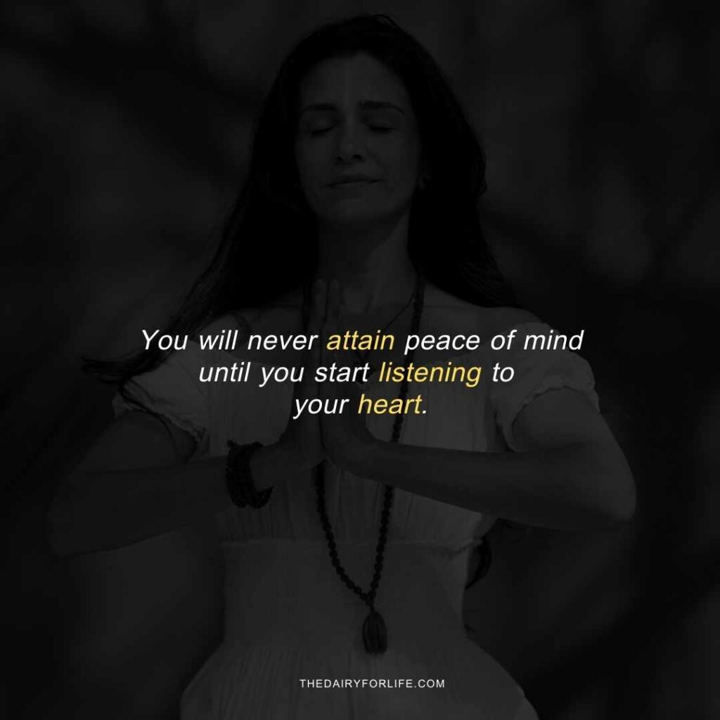 Quotations On Peace Of Mind