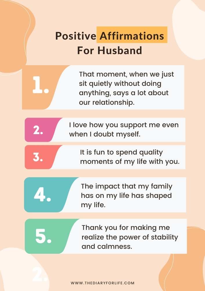Positive Affirmations For Husband 