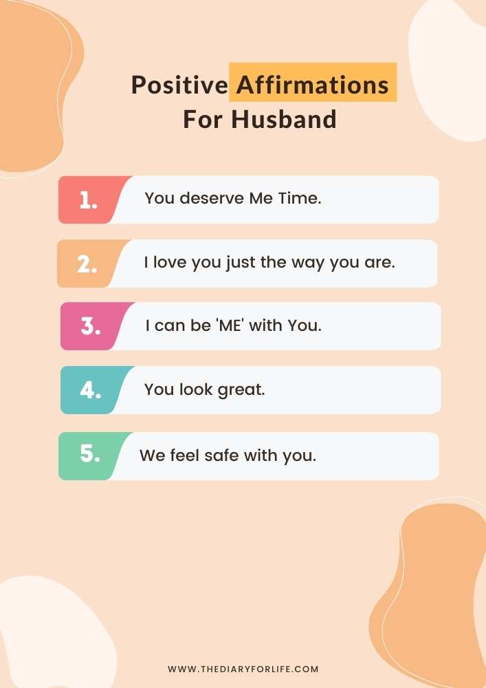  positive affirmations for husband