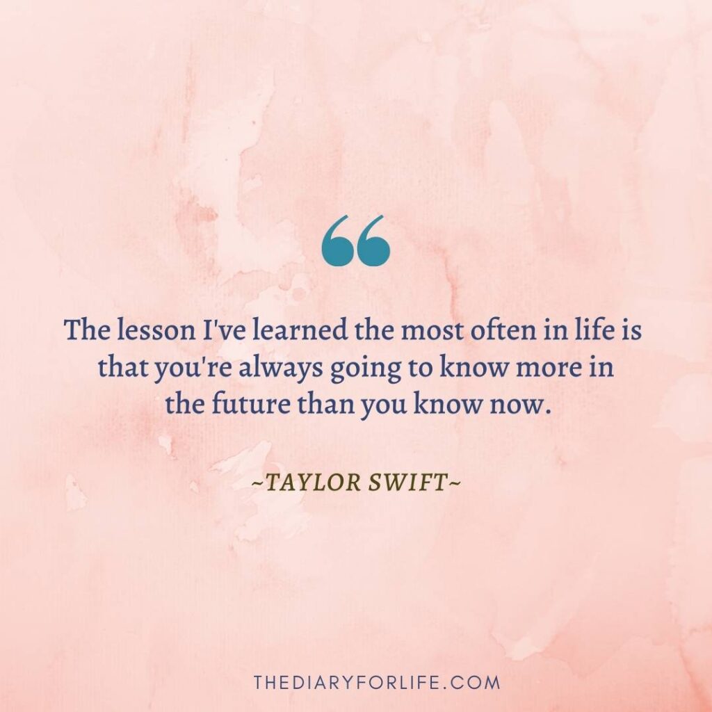 Taylor Swift Quotes