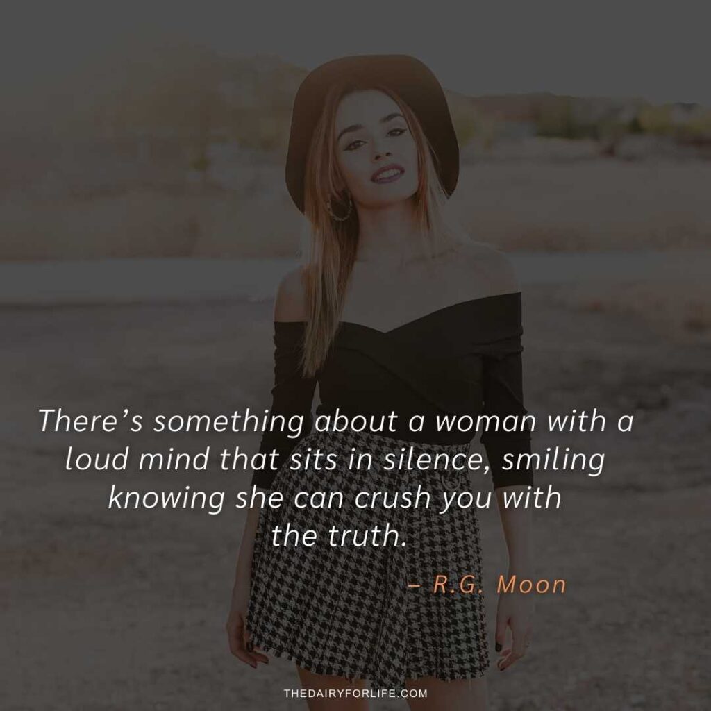 Woman Silence Quotes