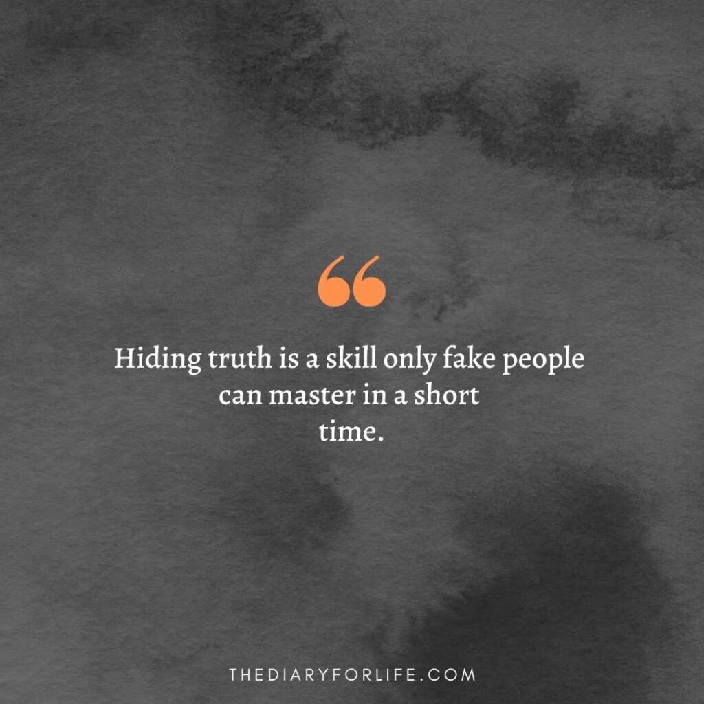 Fake People Quotes