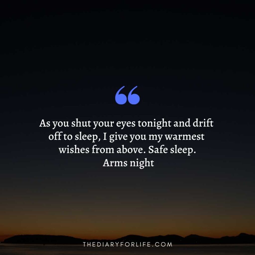 Spiritual inspirational good night quotes