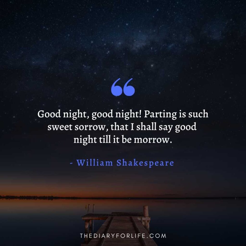Spiritual inspirational good night quotes