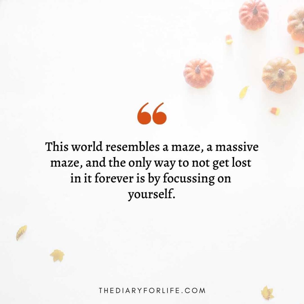 focus on yourself quotes