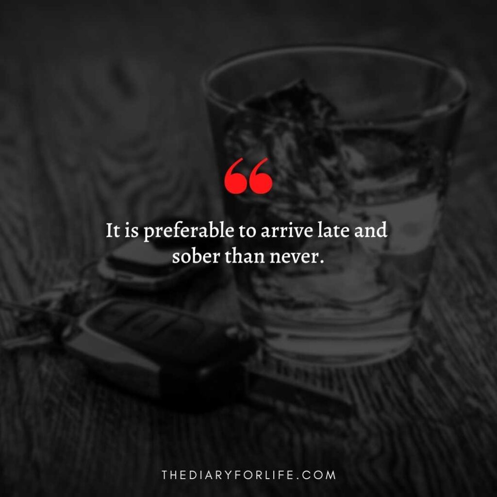 quotes about drinking and driving