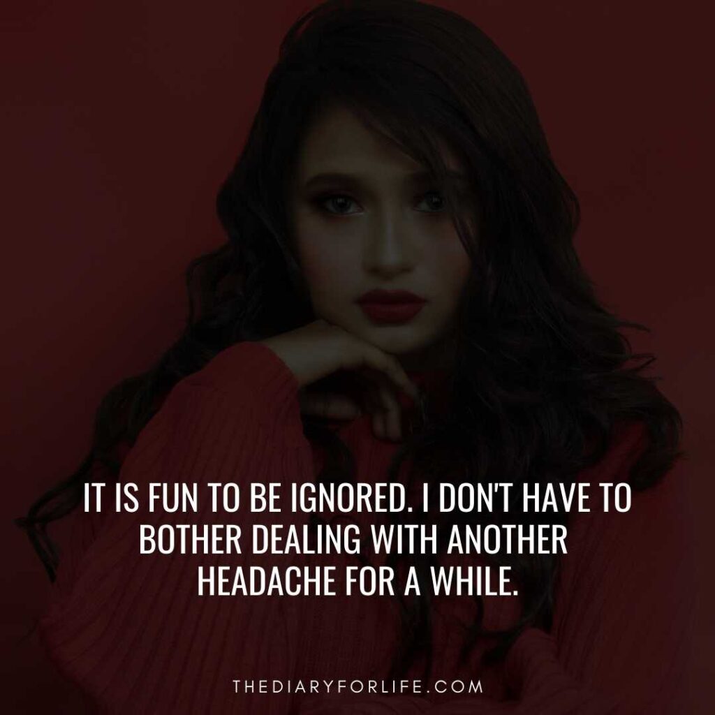 funny quotes about being ignored