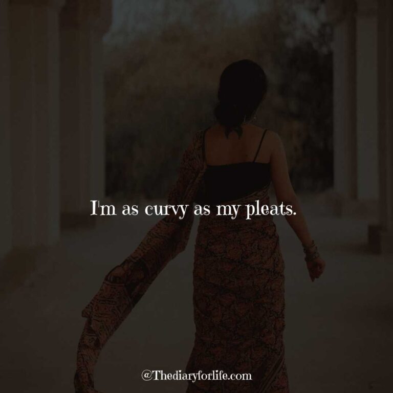 50+ Cool Saree Quotes For Instagram