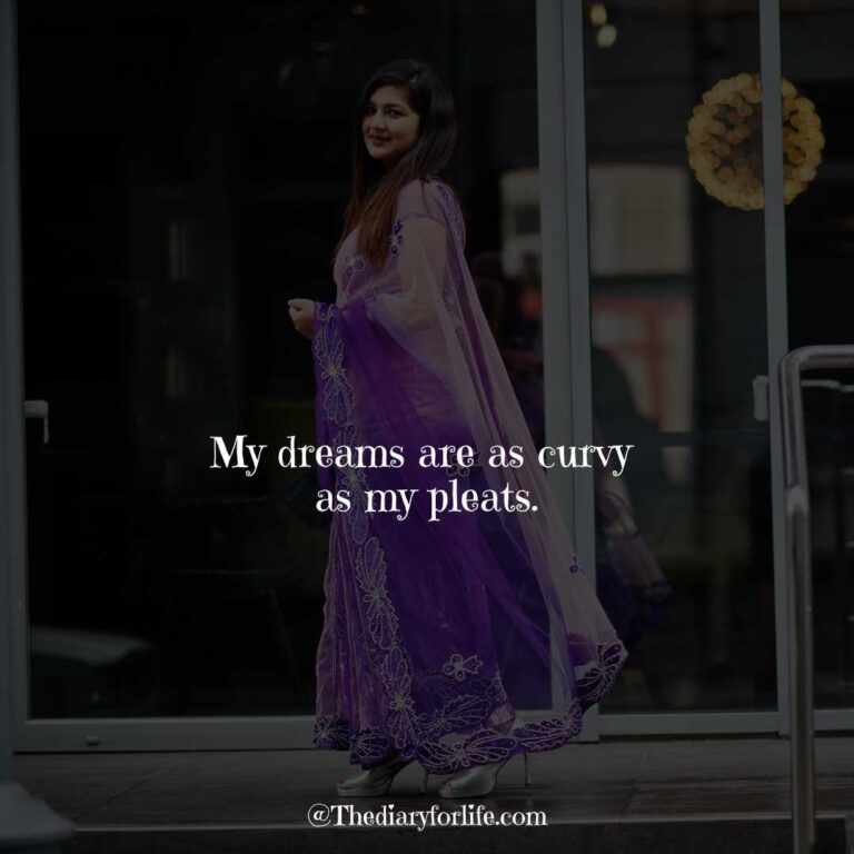 50+ Cool Saree Quotes For Instagram