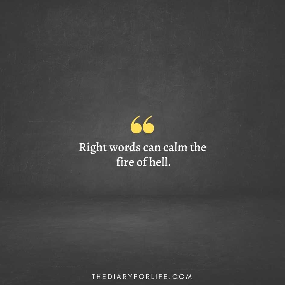 Be Careful With Your Words Quotes