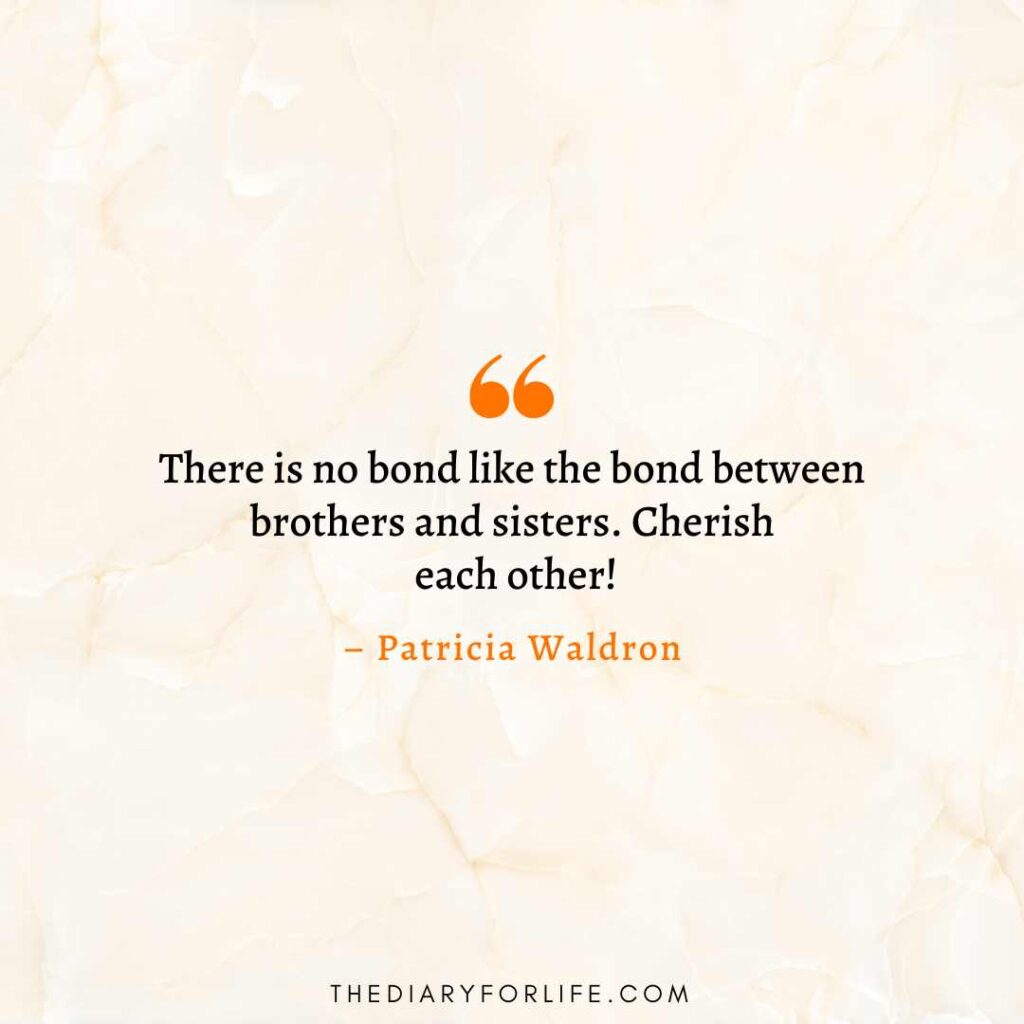 brother and sister quotes