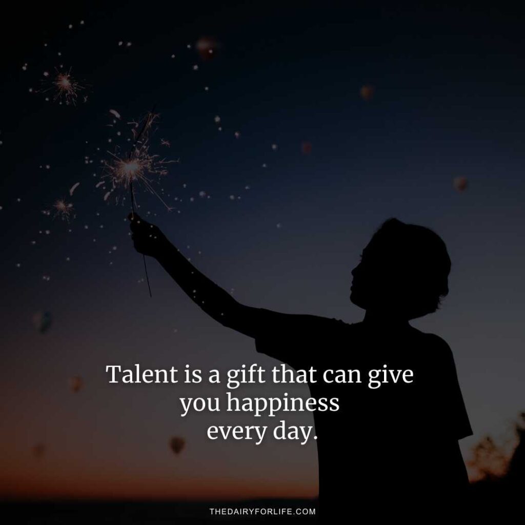 quotes about wasted talent