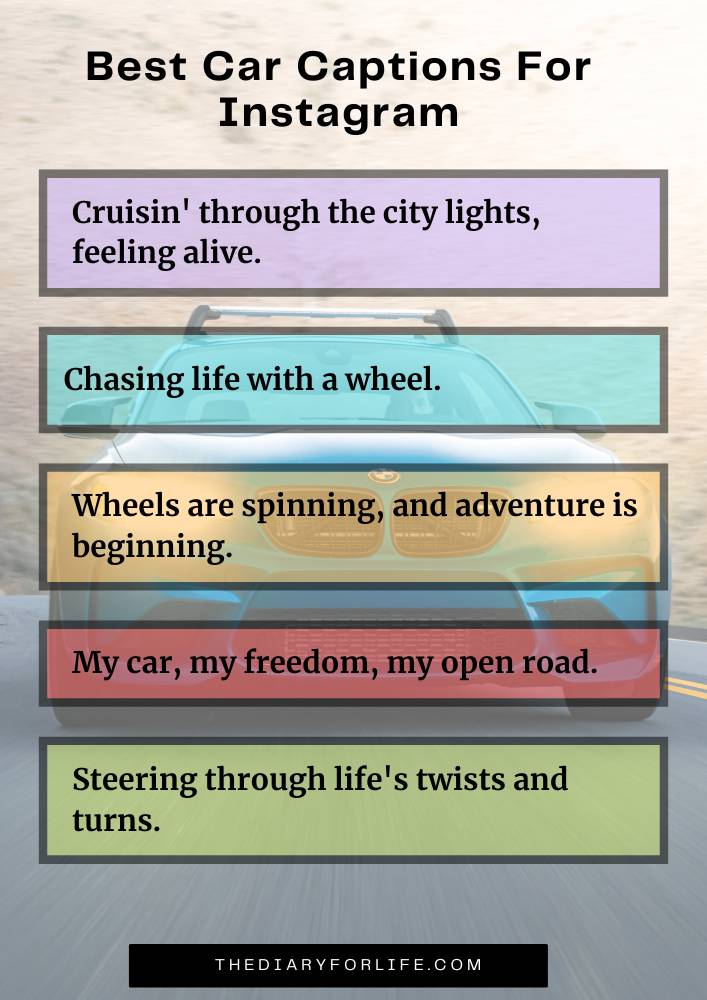 Car Captions For Instagram